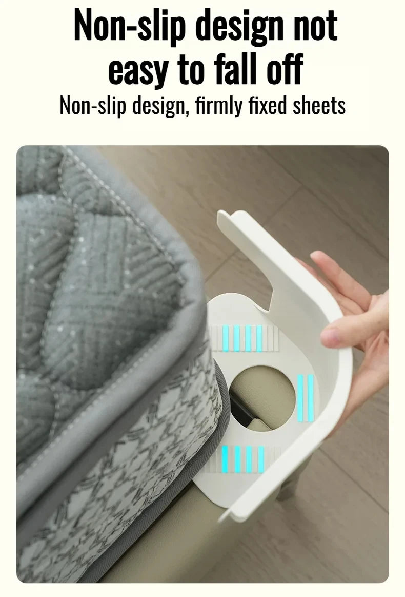 Invisible Bed Sheet Fastener Clips – No-Slip Grippers for Any Mattress
