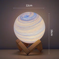 Galaxy Glass Planet Table Lamp