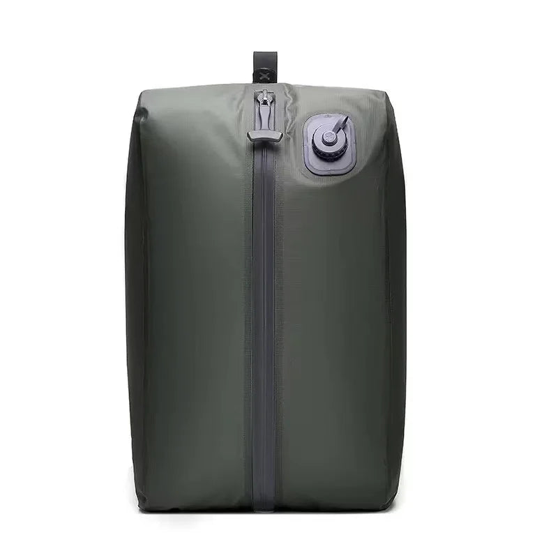 Automatic Vacuum Bag(Air Pump Inside) Reusable Storage Bag Folding Outdoor Travel Compression Bag for Suitcases Backpack Luggage
