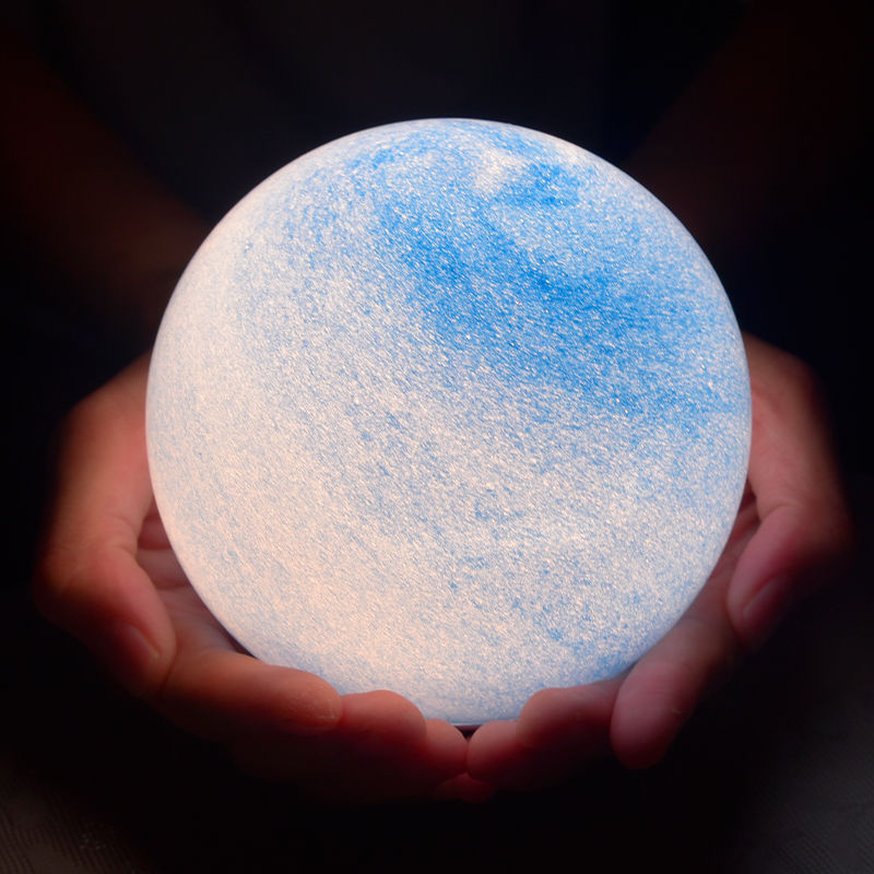 Galaxy Glass Planet Table Lamp